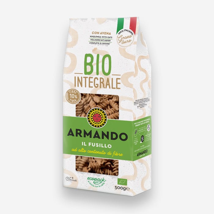 Organic Whole Wheat Fusilli