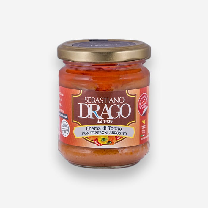 Tuna Cream With Roasted Peppers