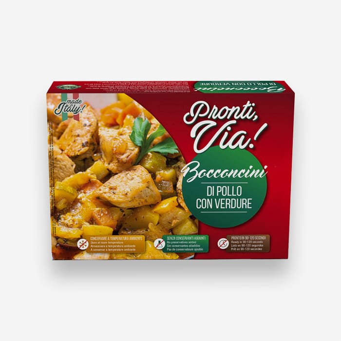 Chicken Chunks With Vegetables