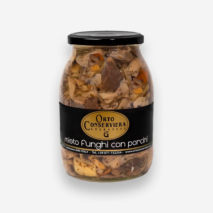 Mixed Mushrooms With Porcini