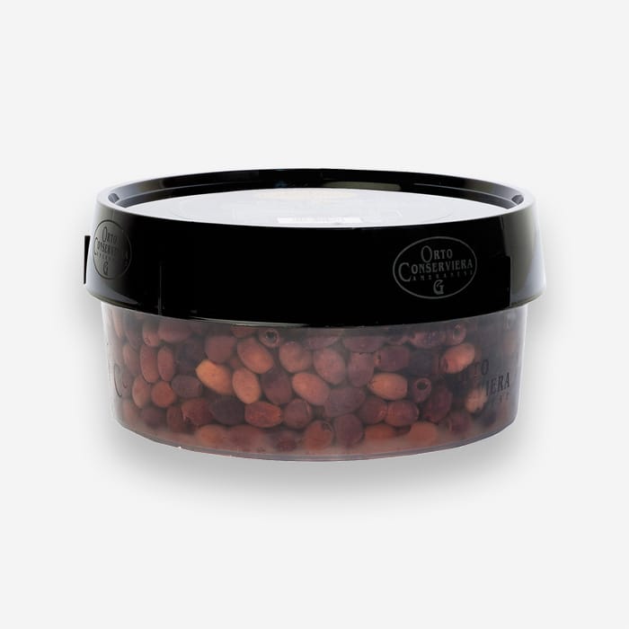 Pitted Black Olives "Leccino"