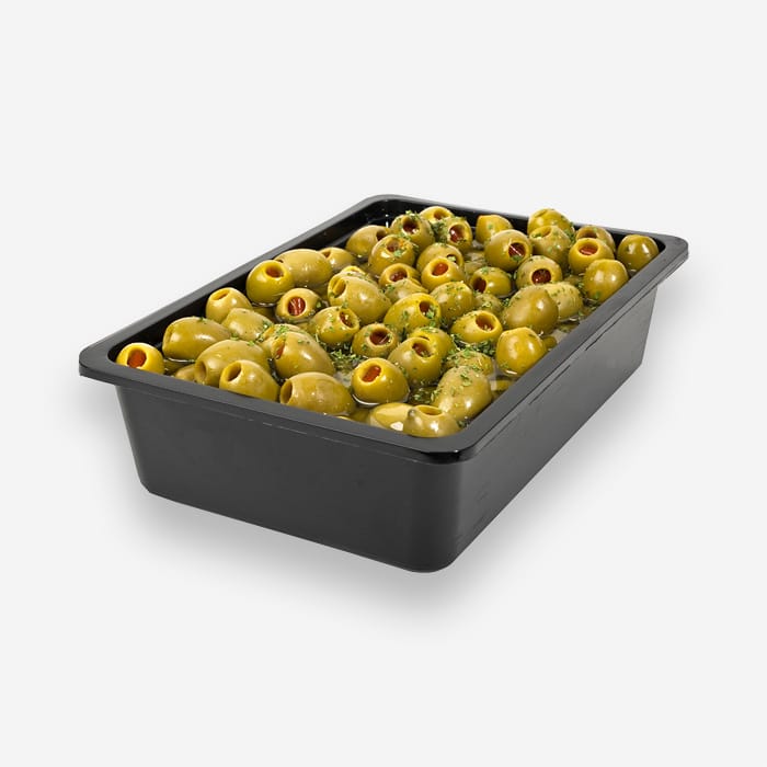 Seasoned Giant Stuffed Green Olives