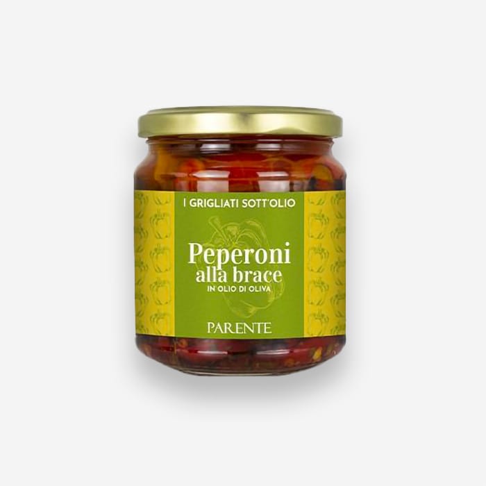 Grilled Peppers in Olive Oil