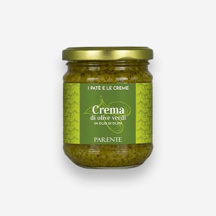 Green Olives Cream in Olive Oil