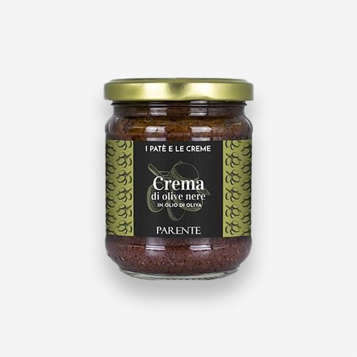 Black Olives Cream in Olive Oil