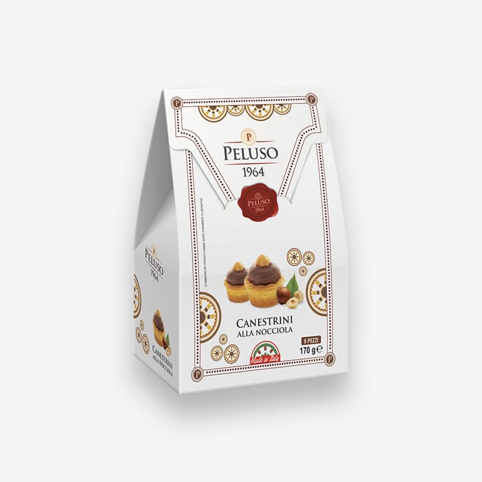 Artisanal Shortcrust Pastries Filled With Hazelnut Cream