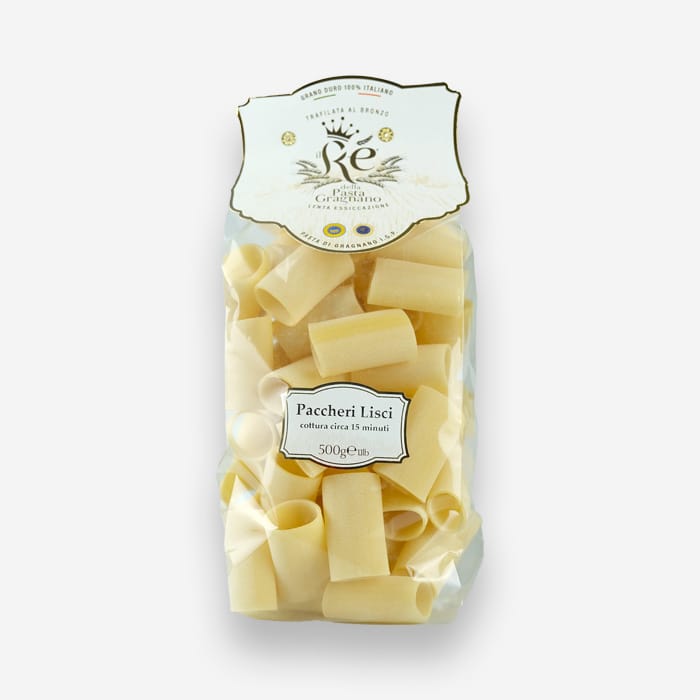 Smooth Paccheri Pasta of Gragnano PGI