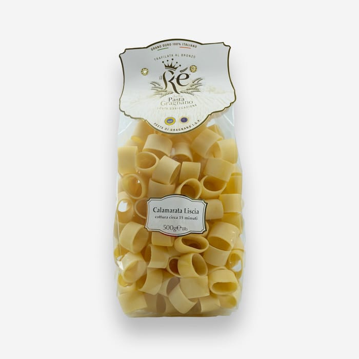 Smooth Calamarata Pasta of Gragnano PGI