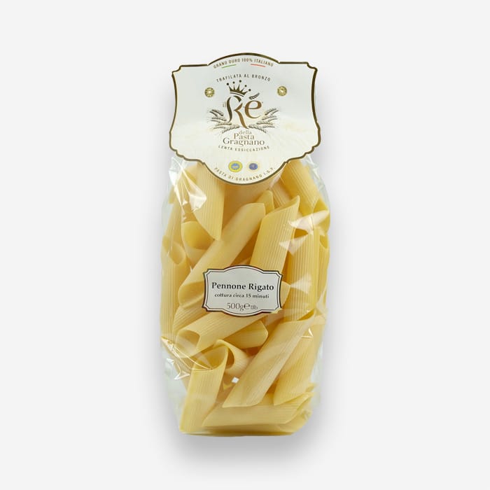 Striped Pennoni Pasta of Gragnano PGI
