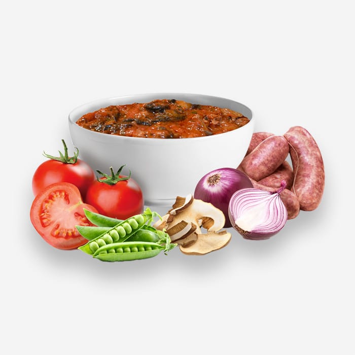 Mushrooms Boscaiola Sauce