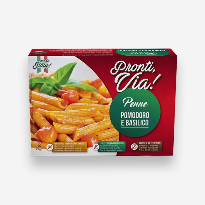 Penne With Tomato and Basil