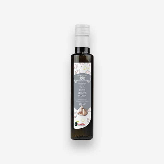 Extra Virgin Olive Oil Flavored With Garlic