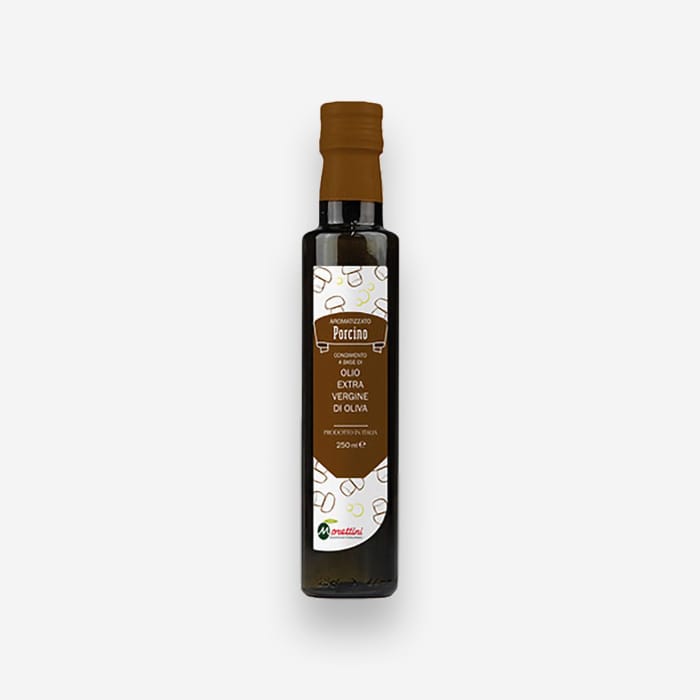 Extra Virgin Olive Oil Flavored With Porcini Mushrooms