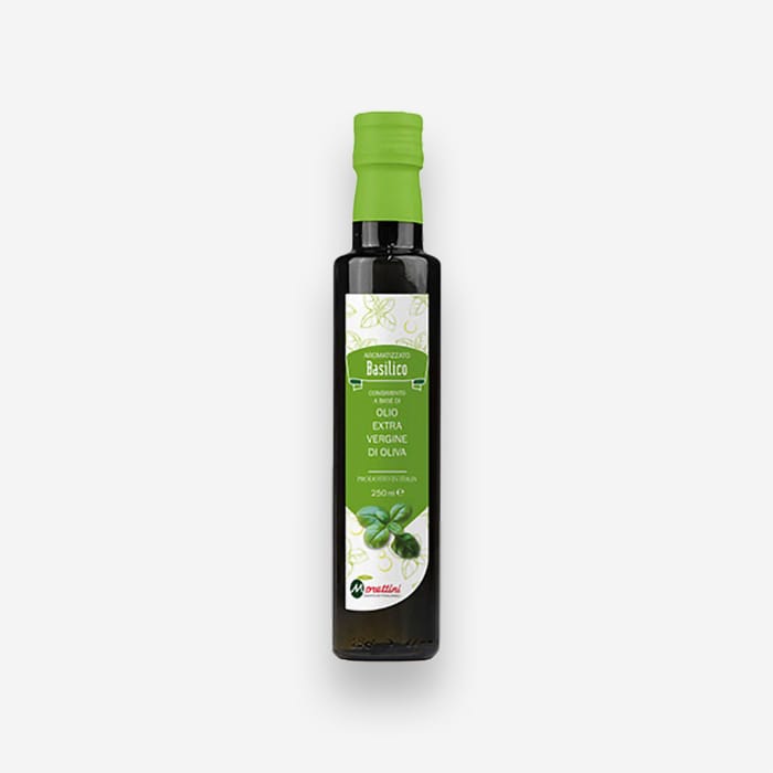 Extra Virgin Olive Oil Flavored With Basil