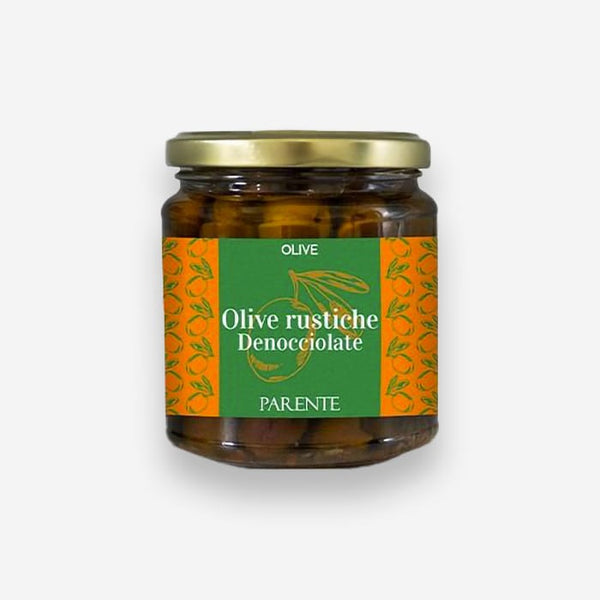 Rustic Olive Pitted and Seasoned Rustic Olives