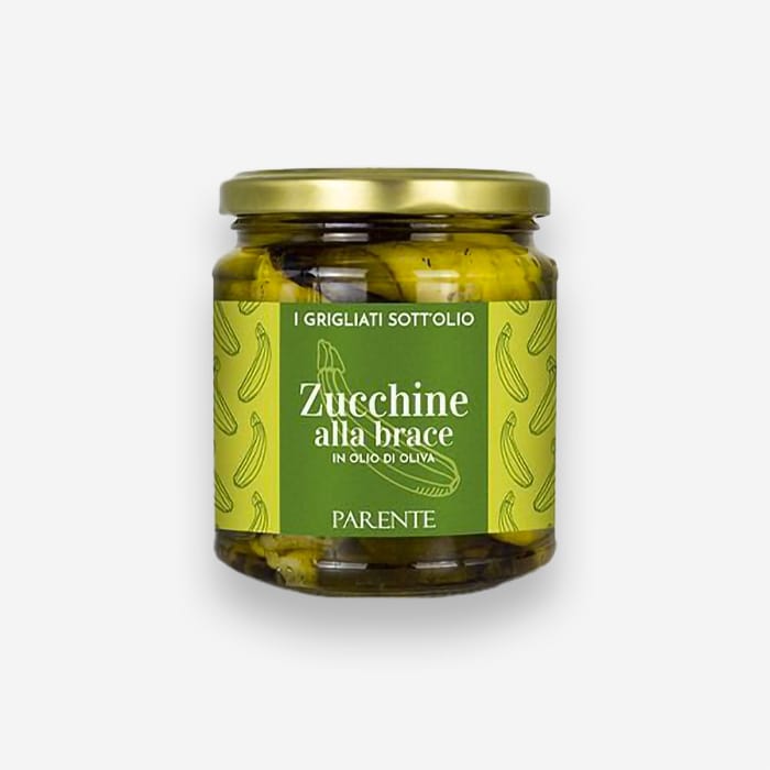 Grilled Zucchini in Olive Oil