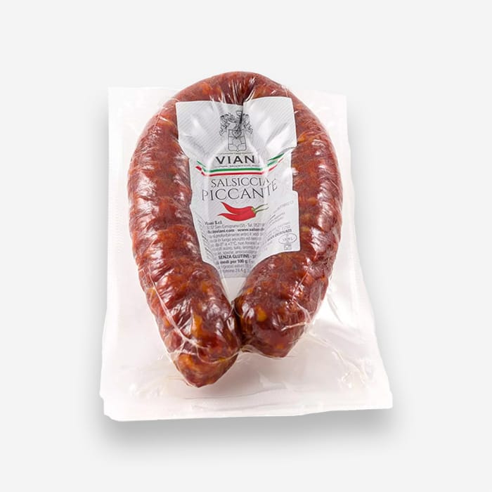 
Curved Spicy Seasoned Sausage